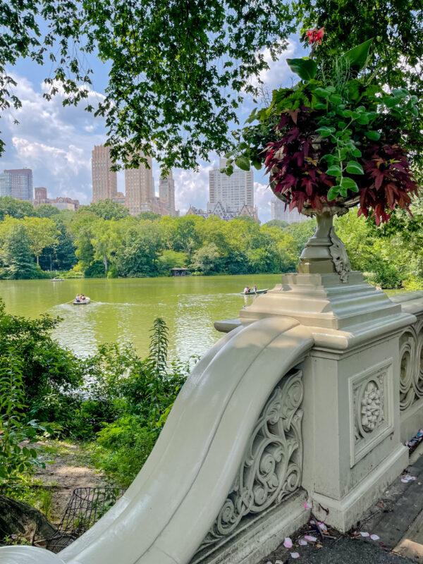 Best of the Upper West Side NYC includes Central Park, view from Bow Bridge